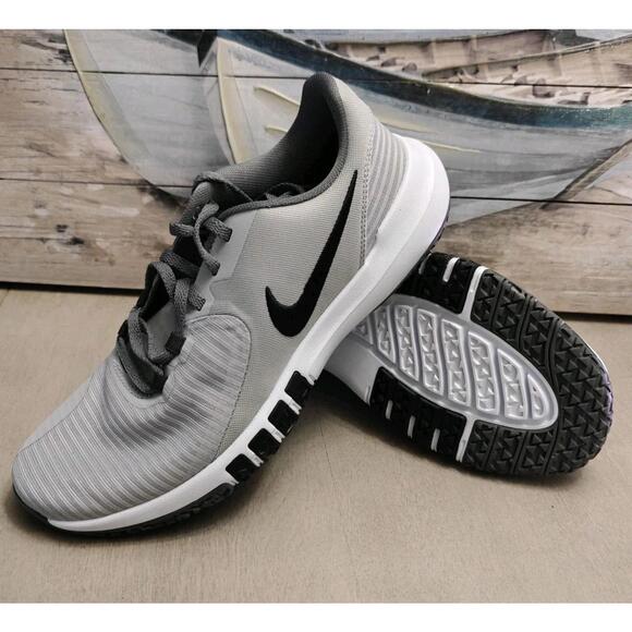 Nike Flex Control TR4 Workout Shoes Light Smoke Grey Mens Size 8.5 - Picture 1 of 8